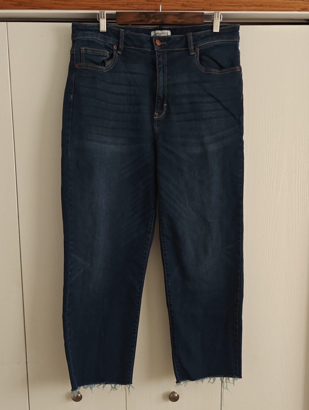 Carly Jean Los Angeles Dark Blue Jeans